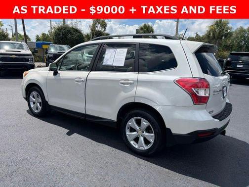 Satin White Pearl 2014 Subaru Forester 2.5i Limited