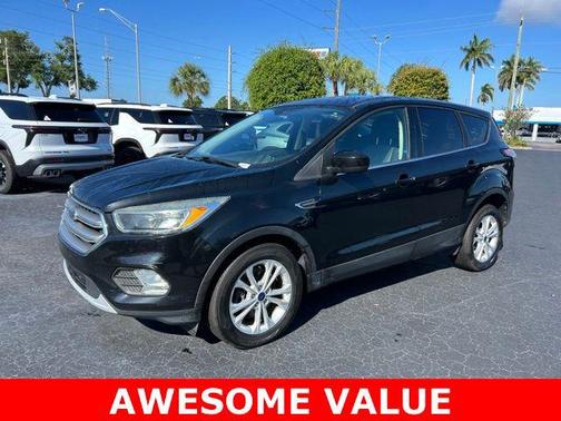 Shadow Black 2017 Ford Escape SE