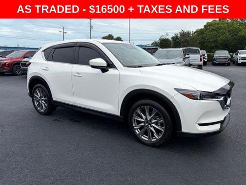 Snowflake White Pearl Mica 2021 Mazda CX-5 Grand Touring