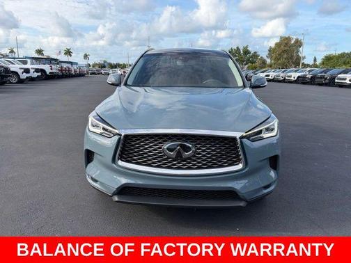 Slate Gray 2023 INFINITI QX50 LUXE