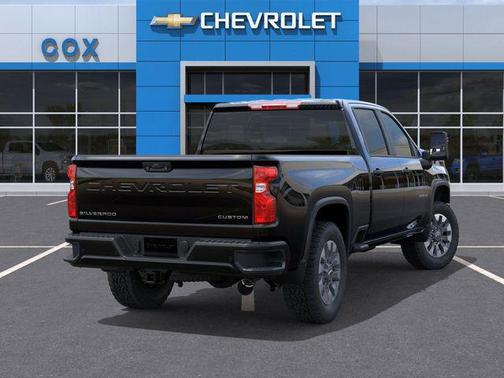 Black 2026 Chevrolet Silverado 2500 Custom