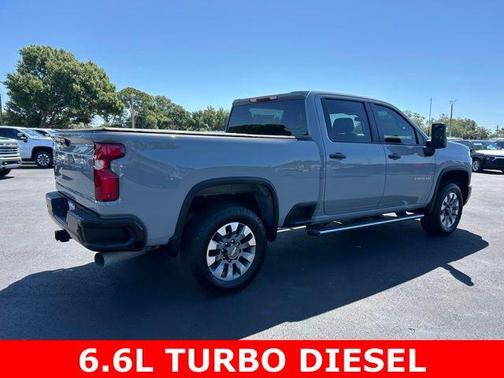Slate Gray Metallic 2024 Chevrolet Silverado 2500 Custom