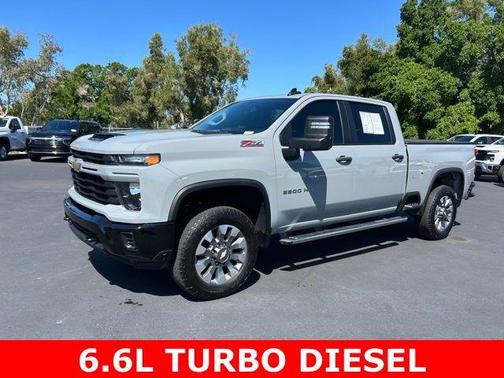 Slate Gray Metallic 2024 Chevrolet Silverado 2500 Custom