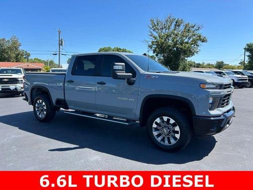 Slate Gray Metallic 2024 Chevrolet Silverado 2500 Custom