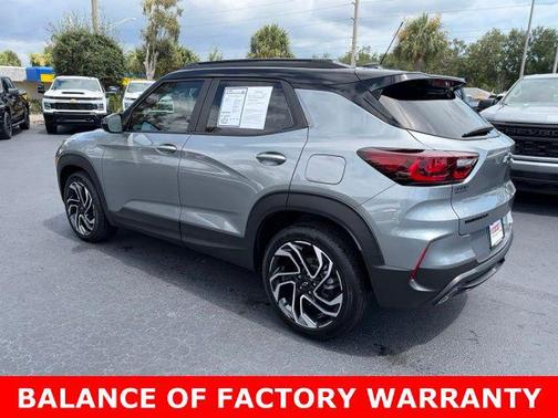 Sterling Gray Metallic 2025 Chevrolet Trailblazer RS