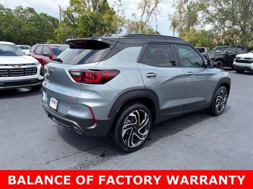 Sterling Gray Metallic 2025 Chevrolet Trailblazer RS