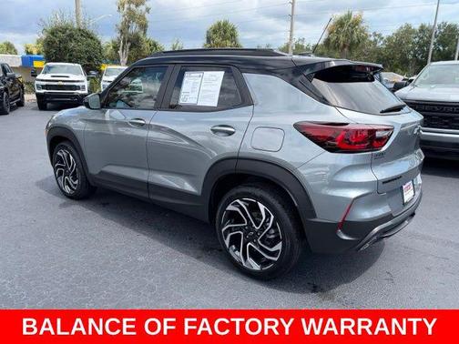 Sterling Gray Metallic 2025 Chevrolet Trailblazer RS