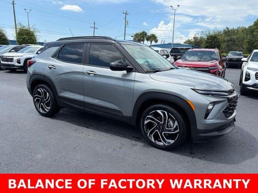 Sterling Gray Metallic 2025 Chevrolet Trailblazer RS