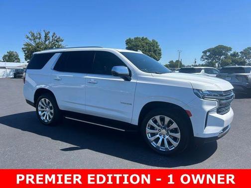 Summit White 2024 Chevrolet Tahoe Premier