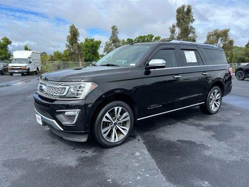 Agate Black 2020 Ford Expedition Max Platinum