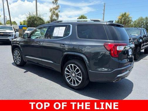 Hunter Metallic 2022 GMC Acadia Denali