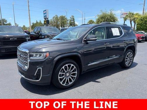 Hunter Metallic 2022 GMC Acadia Denali