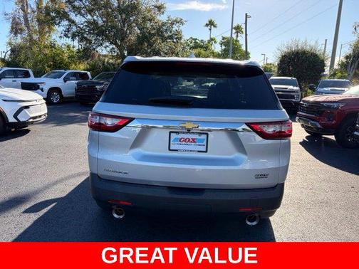 Silver Ice Metallic 2018 Chevrolet Traverse LS