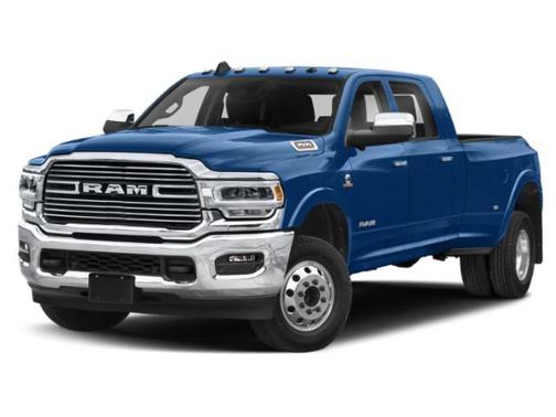 Blue Streak Pearlcoat 2019 RAM 3500 Big Horn Mega Cab 4x4 6'4' Box