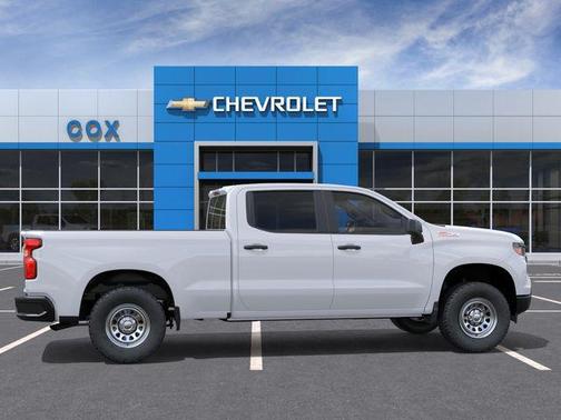 Summit White 2026 Chevrolet Silverado 1500 WT