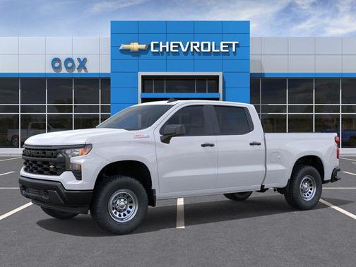 Summit White 2026 Chevrolet Silverado 1500 WT