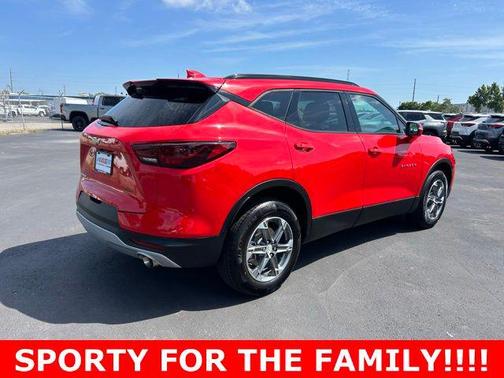 Red Hot 2023 Chevrolet Blazer 3LT