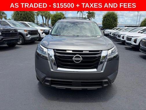 Gun Metallic 2022 Nissan Pathfinder SV 2WD