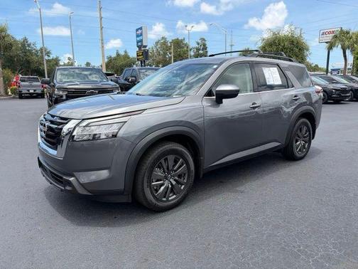 Gun Metallic 2022 Nissan Pathfinder SV 2WD