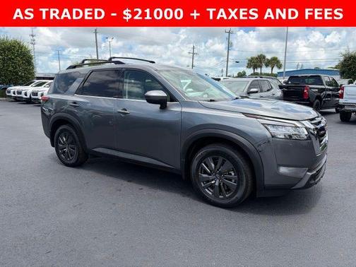Gun Metallic 2022 Nissan Pathfinder SV 2WD