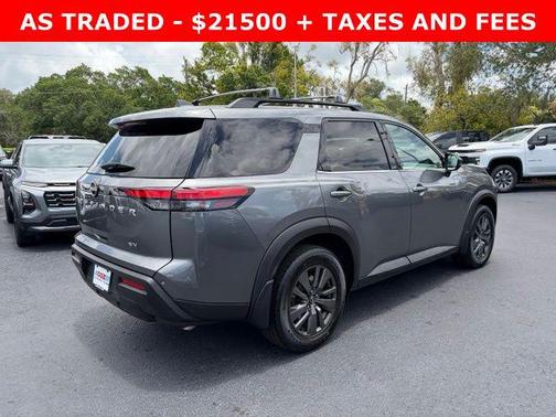Gun Metallic 2022 Nissan Pathfinder SV 2WD