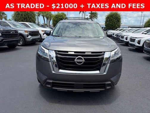 Gun Metallic 2022 Nissan Pathfinder SV 2WD