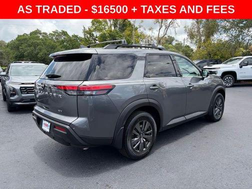 Gun Metallic 2022 Nissan Pathfinder SV 2WD