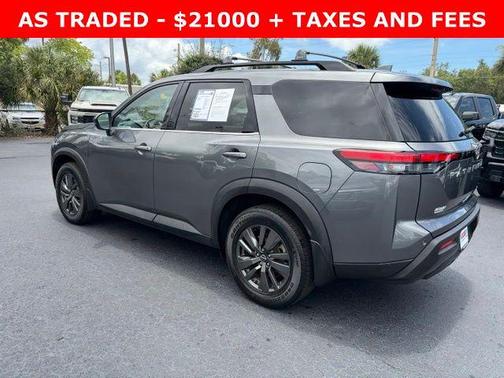 Gun Metallic 2022 Nissan Pathfinder SV 2WD