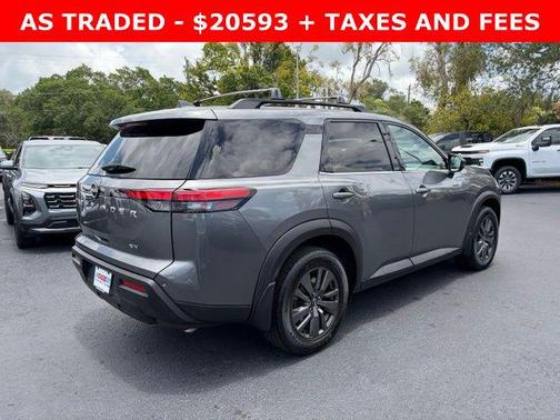 Gun Metallic 2022 Nissan Pathfinder SV 2WD