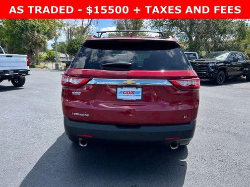 Cajun Red Tintcoat 2019 Chevrolet Traverse LT Cloth