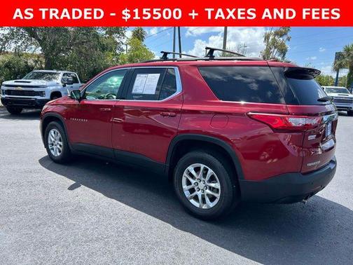 Cajun Red Tintcoat 2019 Chevrolet Traverse LT Cloth