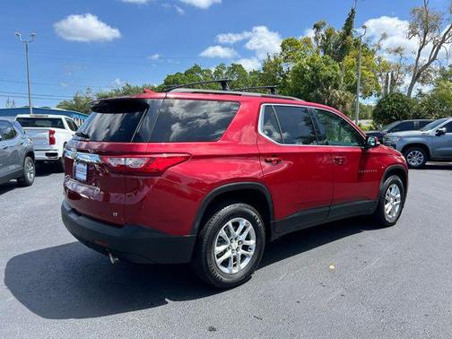 Cajun Red Tintcoat 2019 Chevrolet Traverse LT Cloth