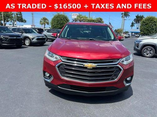 Cajun Red Tintcoat 2019 Chevrolet Traverse LT Cloth