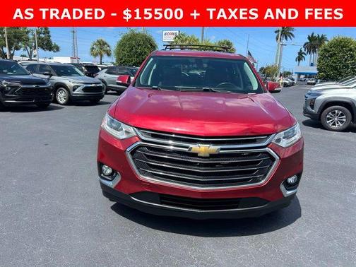 Cajun Red Tintcoat 2019 Chevrolet Traverse LT Cloth