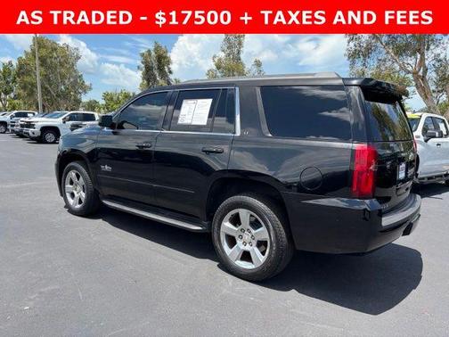 Black 2017 Chevrolet Tahoe LT