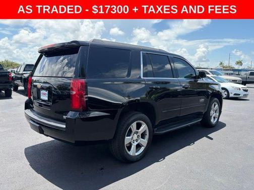 Black 2017 Chevrolet Tahoe LT