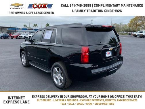 Black 2017 Chevrolet Tahoe LT