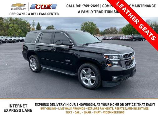 Black 2017 Chevrolet Tahoe LT