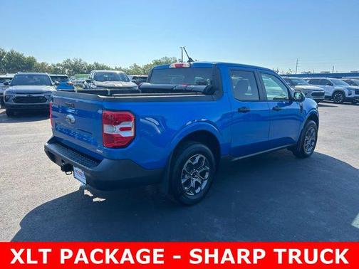 Blue Metallic 2022 Ford Maverick XLT