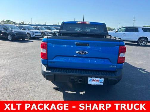 Blue Metallic 2022 Ford Maverick XLT
