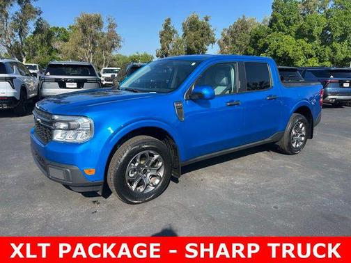 Blue Metallic 2022 Ford Maverick XLT
