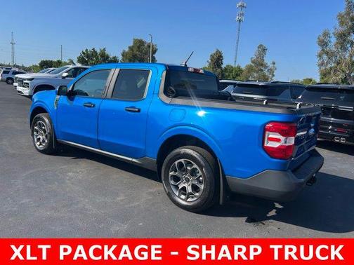 Blue Metallic 2022 Ford Maverick XLT