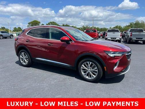 Cinnabar Metallic 2023 Buick Envision Preferred AWD