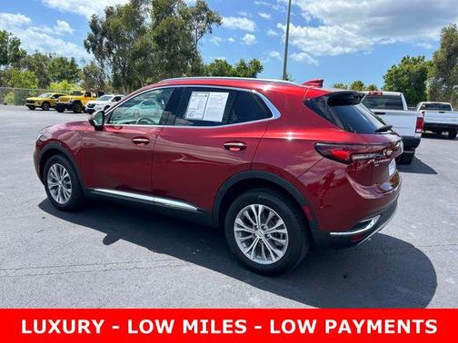 Cinnabar Metallic 2023 Buick Envision Preferred AWD