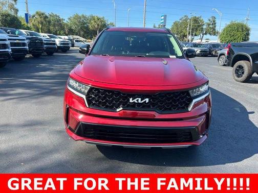 Passion Red Tintcoat 2022 Kia Sorento S