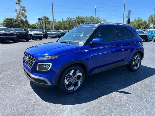 Intense Blue 2022 Hyundai VENUE Limited