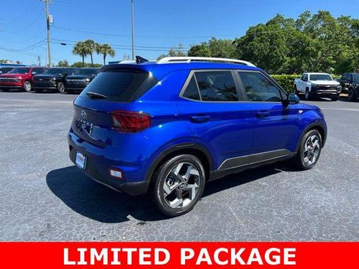Intense Blue 2022 Hyundai VENUE Limited