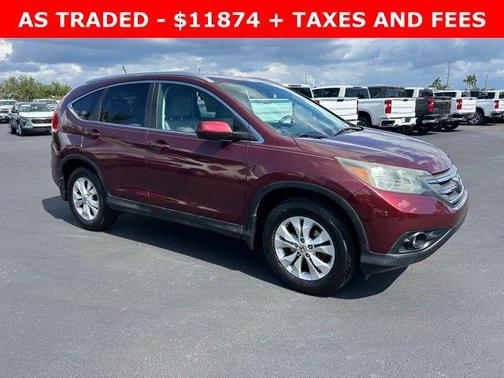 Basque Red Pearl II 2013 Honda CR-V EX-L
