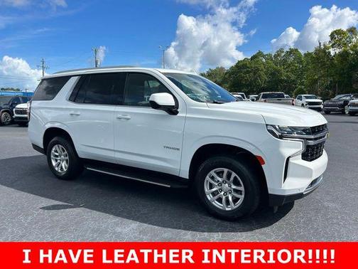 Summit White 2022 Chevrolet Tahoe LS