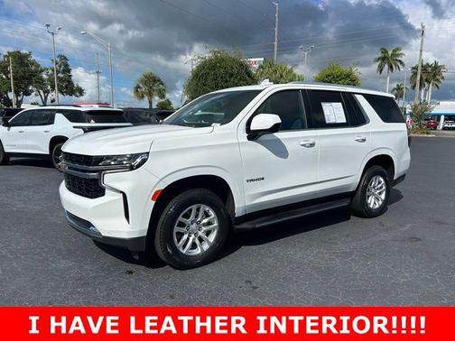 Summit White 2022 Chevrolet Tahoe LS